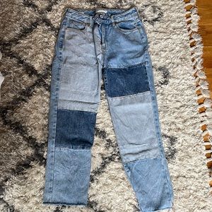 Patchwork Mom Jean